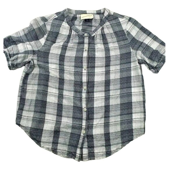 Womens Button-Down Blouse in Shades of Grey size XS    JH1080 - Picture 1 of 5